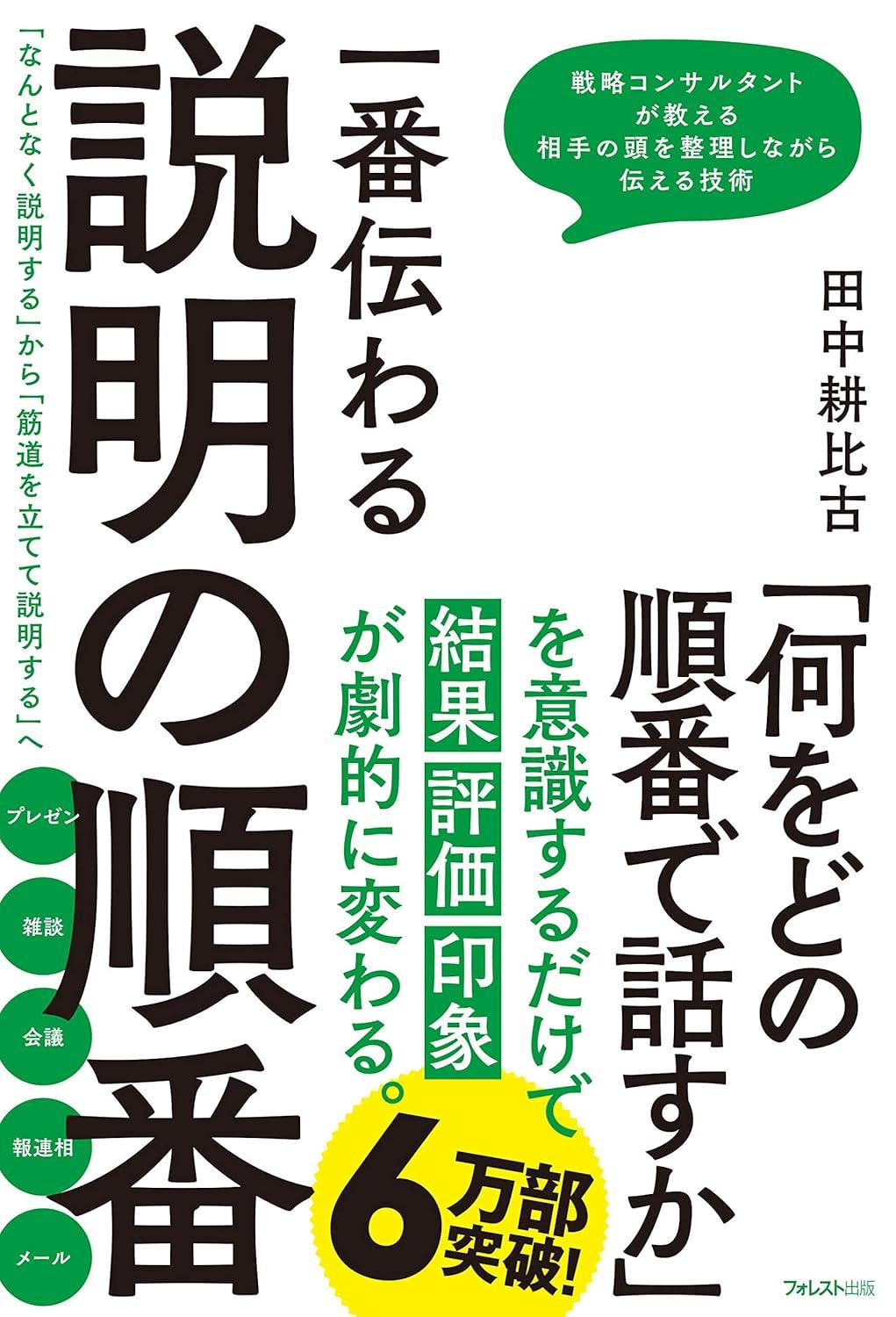 一番伝わる説明の順番の画像